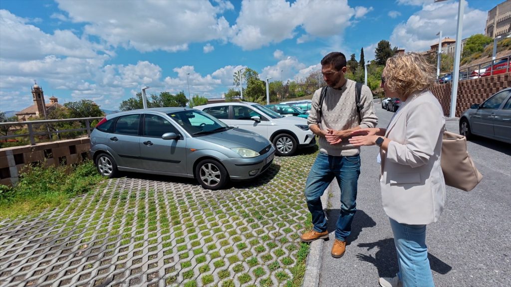 Visita al Sistema Piloto: Gestión Sostenible de Aguas Pluviales en Zonas Urbanas (Campus de Cartuja de la Universidad de Granada)